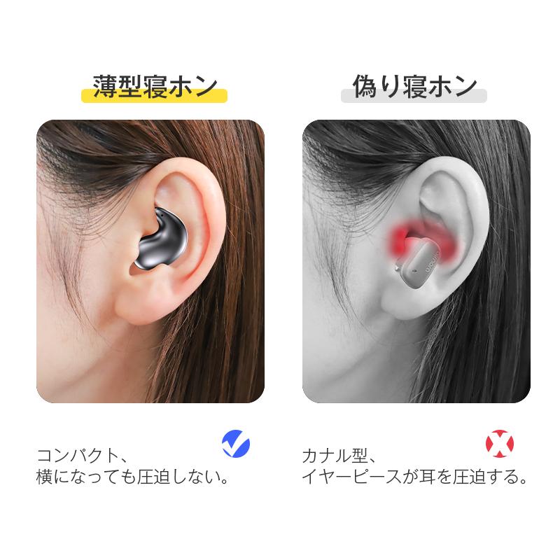 昼夜兼用イヤホン】 寝ホン Bluetooth5.3 睡眠用 イヤホン 寝返り痛くない 寝ながらイヤホン ミニサイズ ワイヤレス 睡眠遮音 軽量  超小型 インナーイヤー型 : sm020 : kfree - 通販 - Yahoo!ショッピング