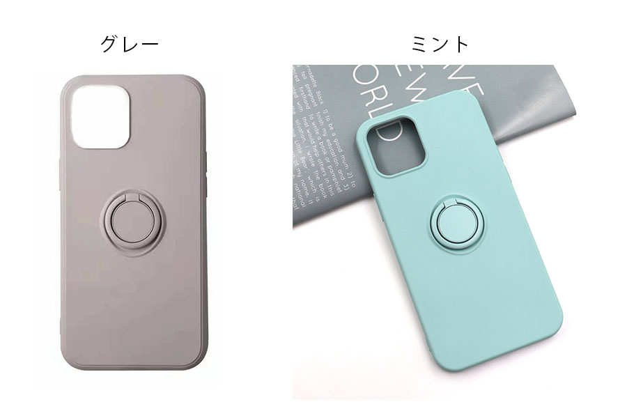 iPhone 14Pro 14Plus ケース シリコン リング アイフォン カバー