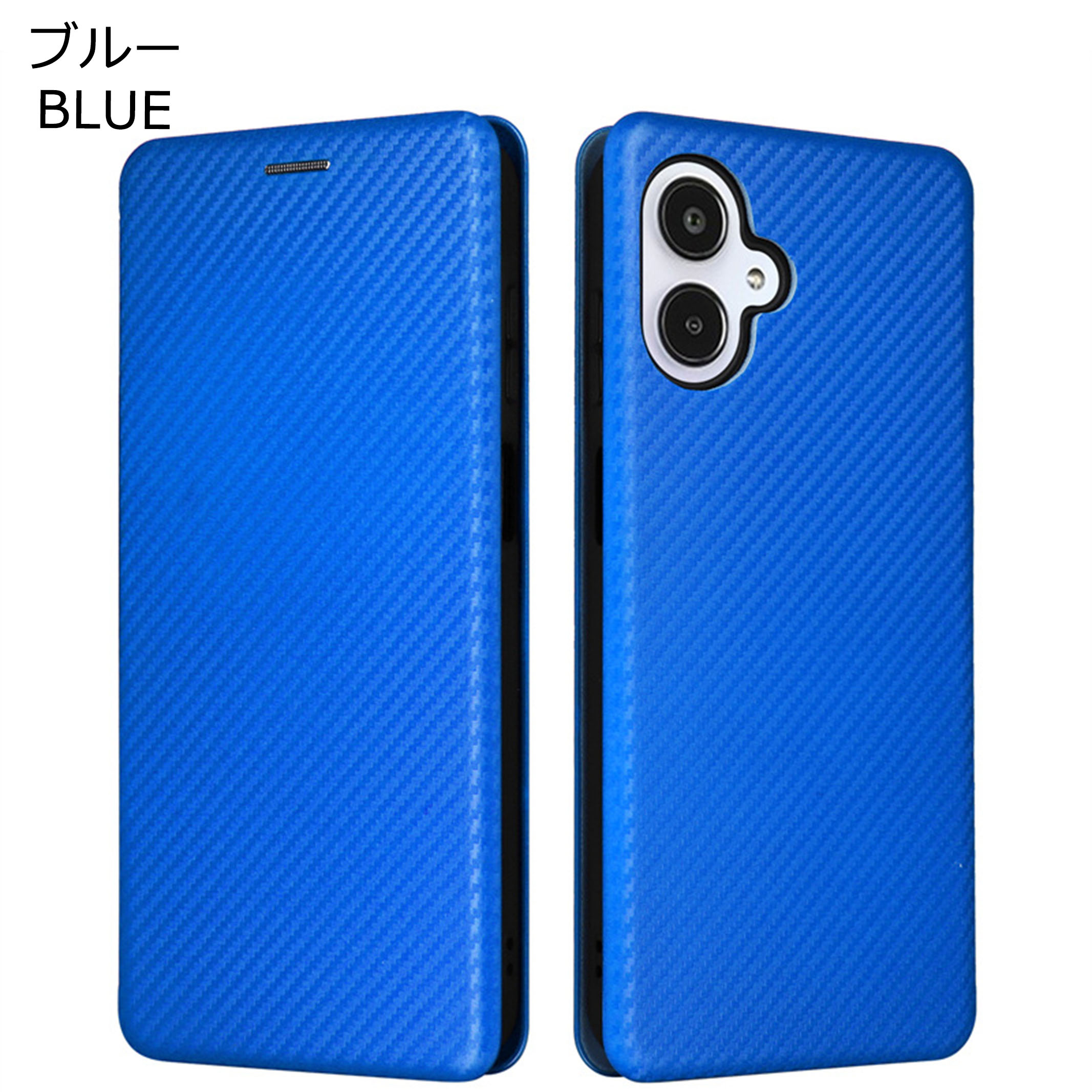 Galaxy A25 5G ケース 手帳型 カーボン柄 ギャラクシーA25 耐衝撃 薄型