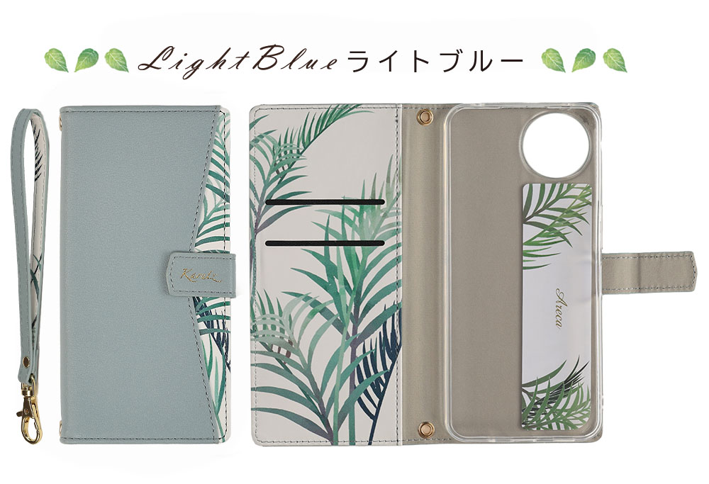 AQUOS wish5 ケース 手帳型 アクオスwish5 カバー リーフケース 手帳