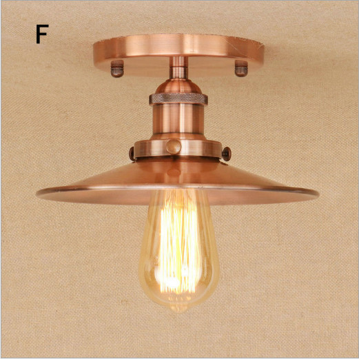 loft風 シーリングライト 天井照明 レトロ LEDランプ ブラケット 欧米簡約 リビング ベランダ 寝室 階段 廊下 玄関 室内照明器具 工事必要 インダストリアル_4
