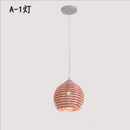工事必要 LEDランプ 天井照明 シーリングライト 玄関照明 ペンダントライト シャンデリア 廊下 ダイニング リビング 寝室 創意 欧米簡約 1灯 室内照明器具の画像