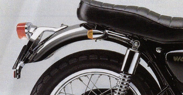 W800 テールランプ　ブラケット クローム　メッキ　カワサキ　純正 アクセサリ カワサキ W800/W800 STREET/W800 CAFE Kawasaki テールランプ