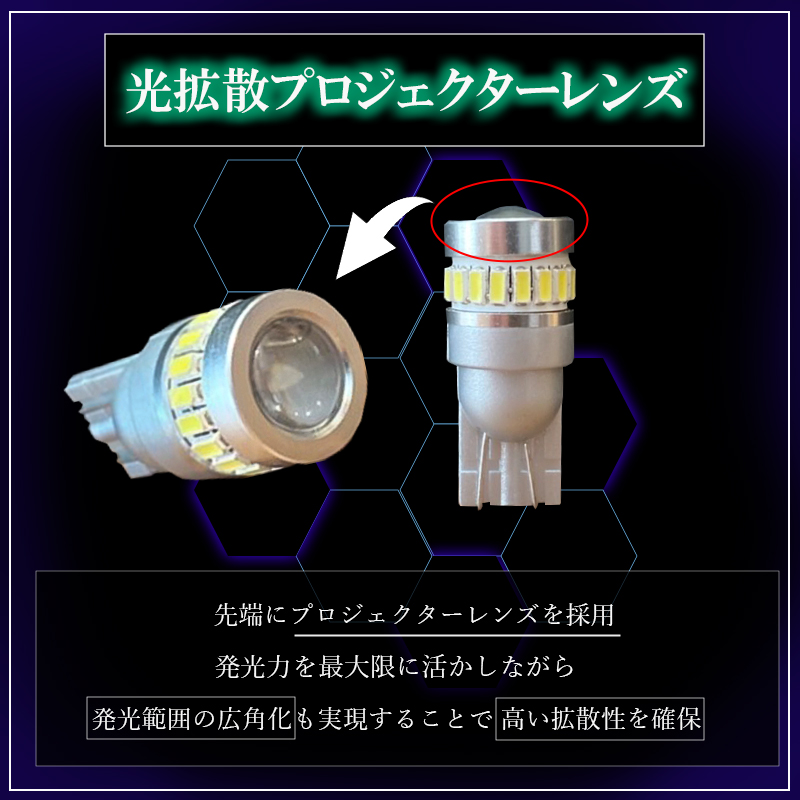 フーガ Y51 Y50 LEDポジションランプ T10 LED バルブ スモールランプ