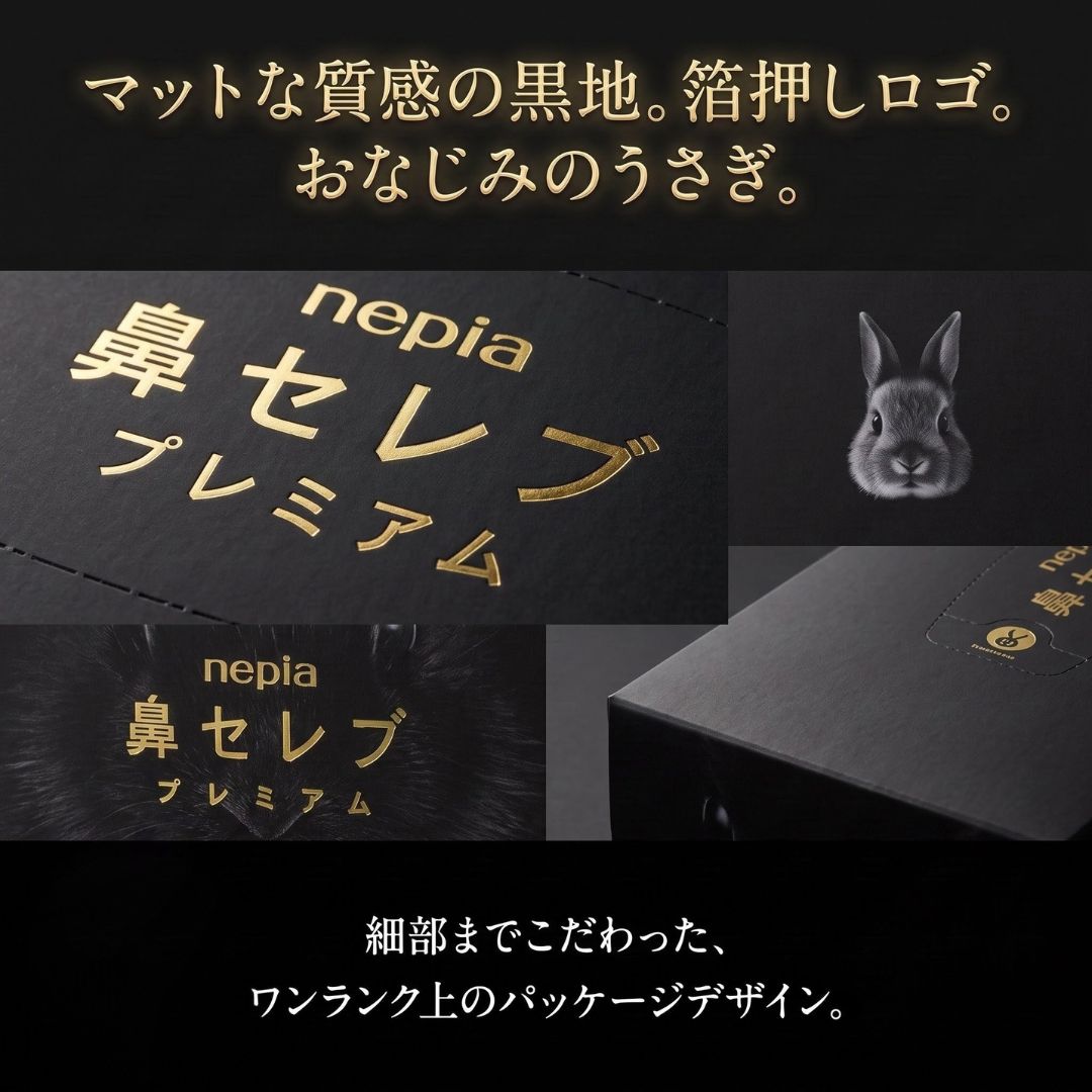 鼻セレブ 10箱セット ネピア プレミアム 高級 龍柄 包装 のし付き 保湿
