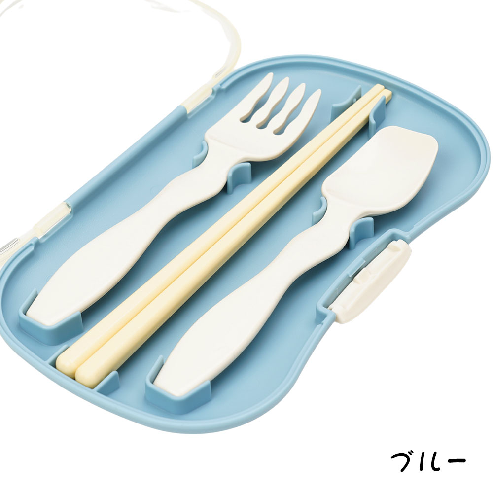 mii トリオカトラリーセット 子供用 お弁当 箸 スプーン フォーク 3点