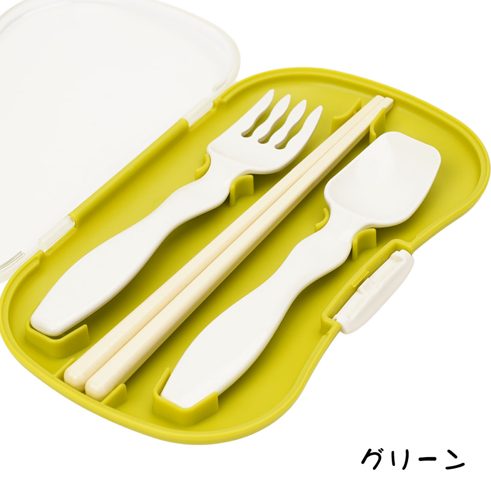 mii トリオカトラリーセット 子供用 お弁当 箸 スプーン フォーク 3点