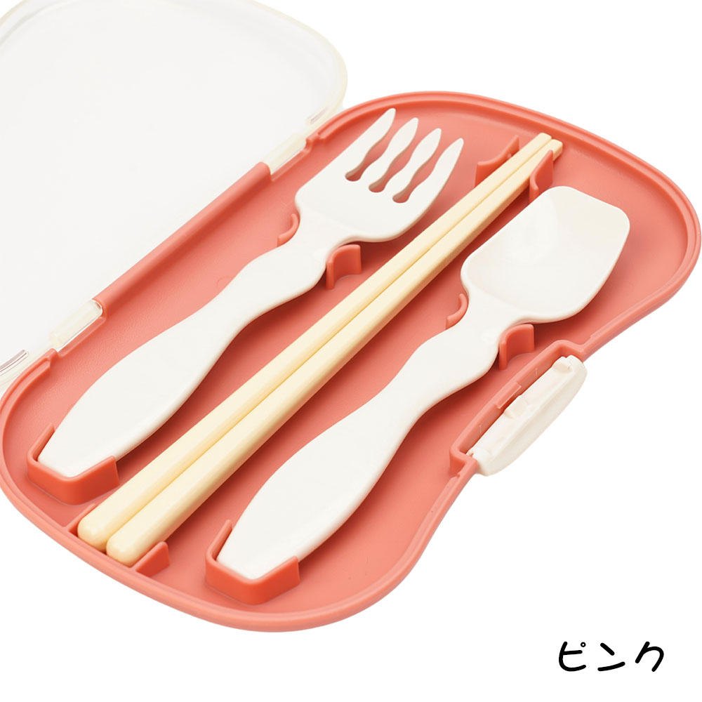 mii トリオカトラリーセット 子供用 お弁当 箸 スプーン フォーク 3点