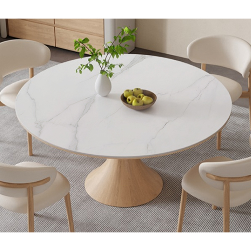 10%OFF期間限定☆レビュー特典・セラミック 丸ダイニングテーブル 円形