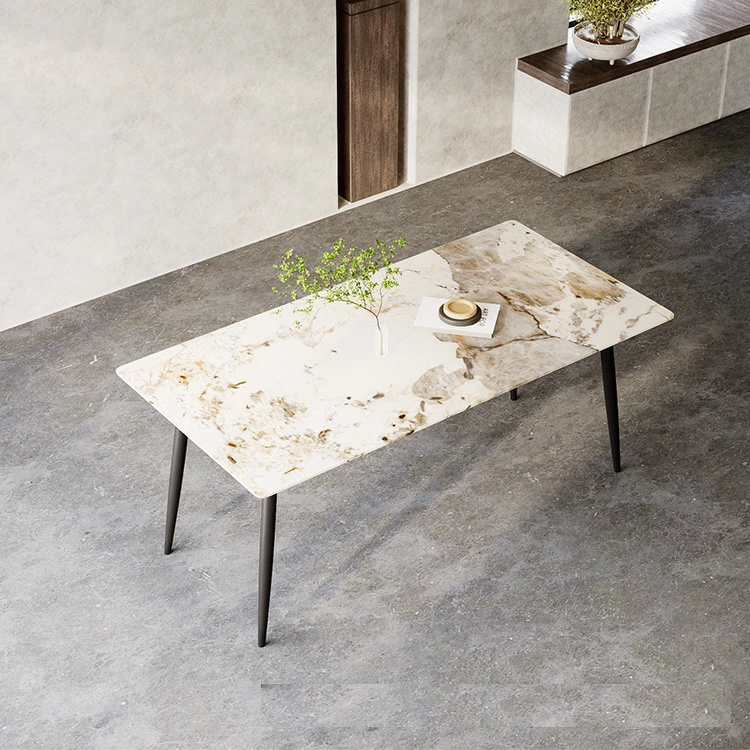【美品】ダイニングテーブル　大理石柄 10%OFF期間限定☆レビュー特典☆ダイニングテーブル セラミック