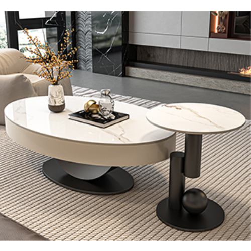 9%OFFクーポン☆センターテーブル セラミック ローテーブル 単品 2個