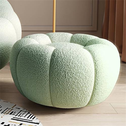 A 新品 オットマン 単品 グリーン ビーズクッション ソファ 足置き 大きい 8%OFF期間限定☆オットマン 足置き スツール 1人掛け フットレスト 脚