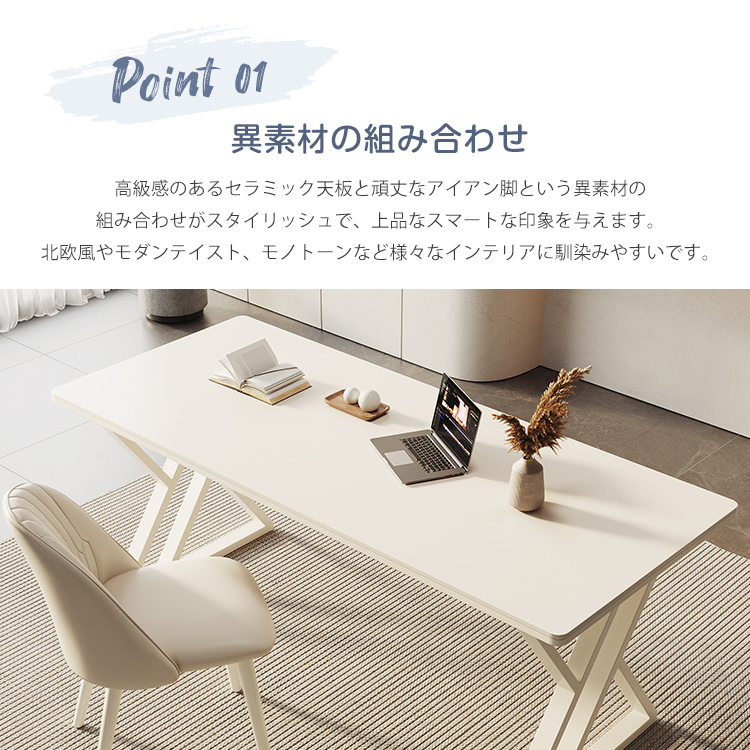 8%OFFクーポン☆レビュー特典・デスク パソコンデスク ホワイト