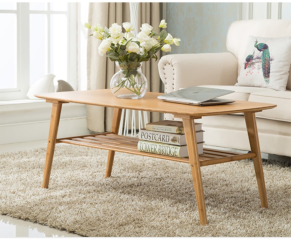 7%OFFクーポン☆テーブル センターテーブル ローテーブル棚付き 収納