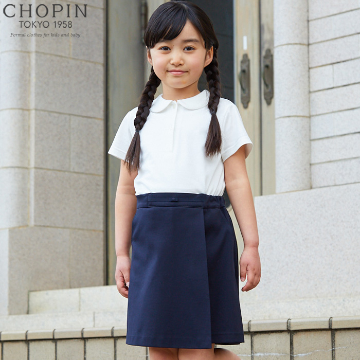 天竺半袖ブラウス 90 100 110 120 130cm(8193-2301)CHOPIN/ショパン｜kids-aprire｜03