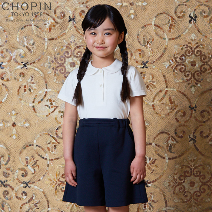 天竺半袖ブラウス 90 100 110 120 130cm(8193-2301)CHOPIN/ショパン｜kids-aprire｜04