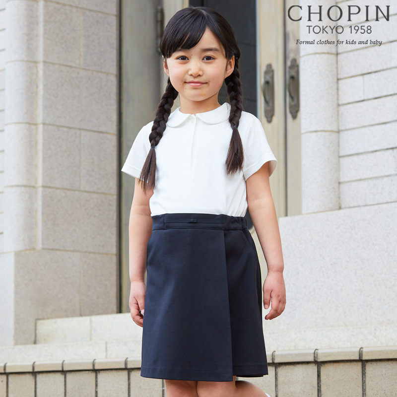 小学受験 モックロディラップキュロットスカート 90 100 110 120 130cm(8194-2302)CHOPIN/ショパン