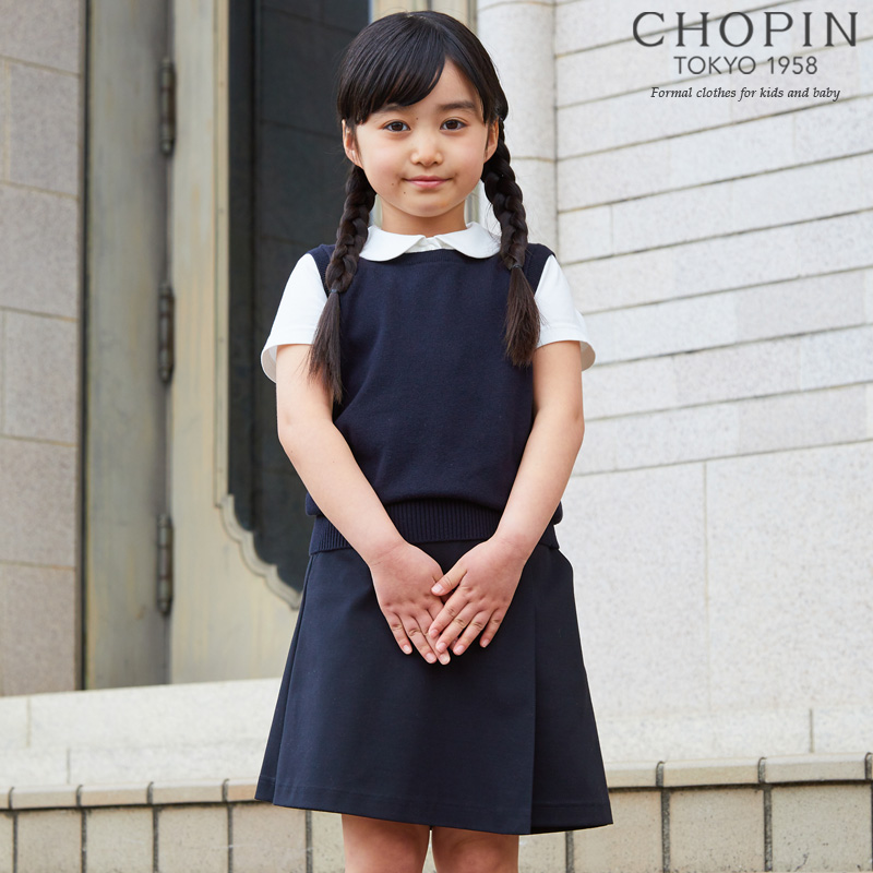 小学受験 モックロディラップキュロットスカート 90 100 110 120 130cm(8194-2302)CHOPIN/ショパン｜kids-aprire｜04