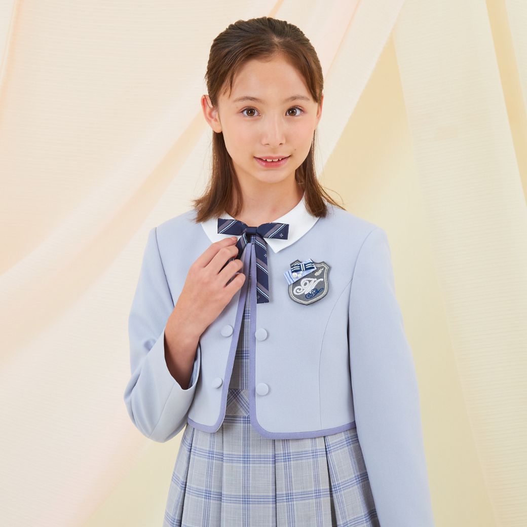 CHOPIN 子供服 女の子 ダブルボタンチェックアンサンブル スーツ