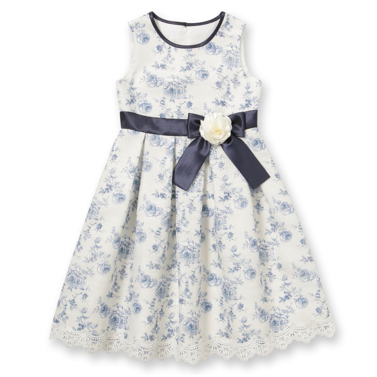 CHOPIN 子供 女の子 ドレス 花柄プリントドレス 120 130cm (8396