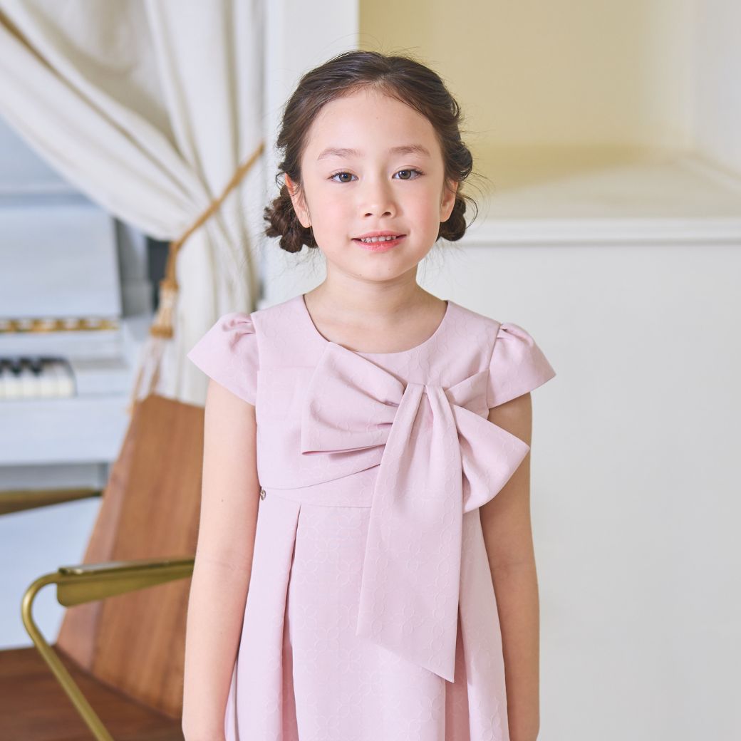 CHOPIN キッズ 子供服 女の子 アートリボン Aライン ドレス