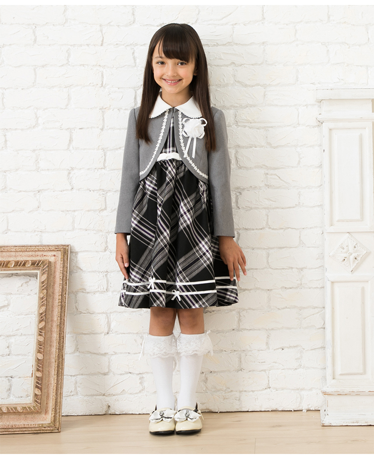 入学式 子供服 女 服 ワンピース 子供 卒園式 スーツ セット DECORA