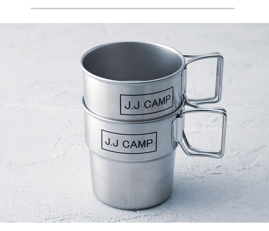J.J CAMP マグカップ ステンレス キャンプ 食器 メイド・イン・ツバメ
