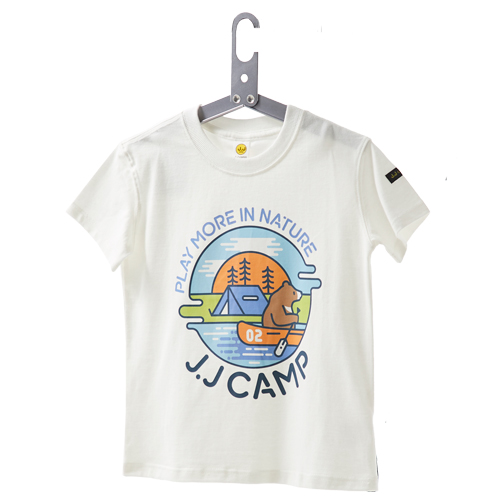 Tシャツ 半袖 キッズ メンズ レディース 男の子 女の子 子供 大人 お揃い 90cm 100cm 110cm 120cm 130cm S M L LL 親子コーデ キャンプ アウトドア JJcamp｜kids-robe｜09