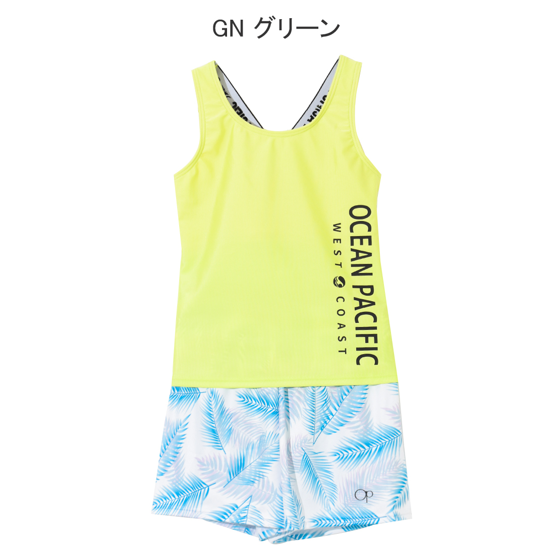 新品　オーシャンパシフィック Ocean Pacific 水着 タンキニ M オーシャンパシフィック Ocean Pacific 水着 タンキニ