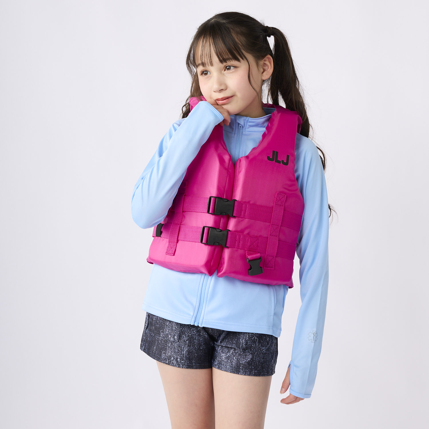 JLJ キッズ フローティングベスト 浮力補助 子供用 男の子 女の子 110