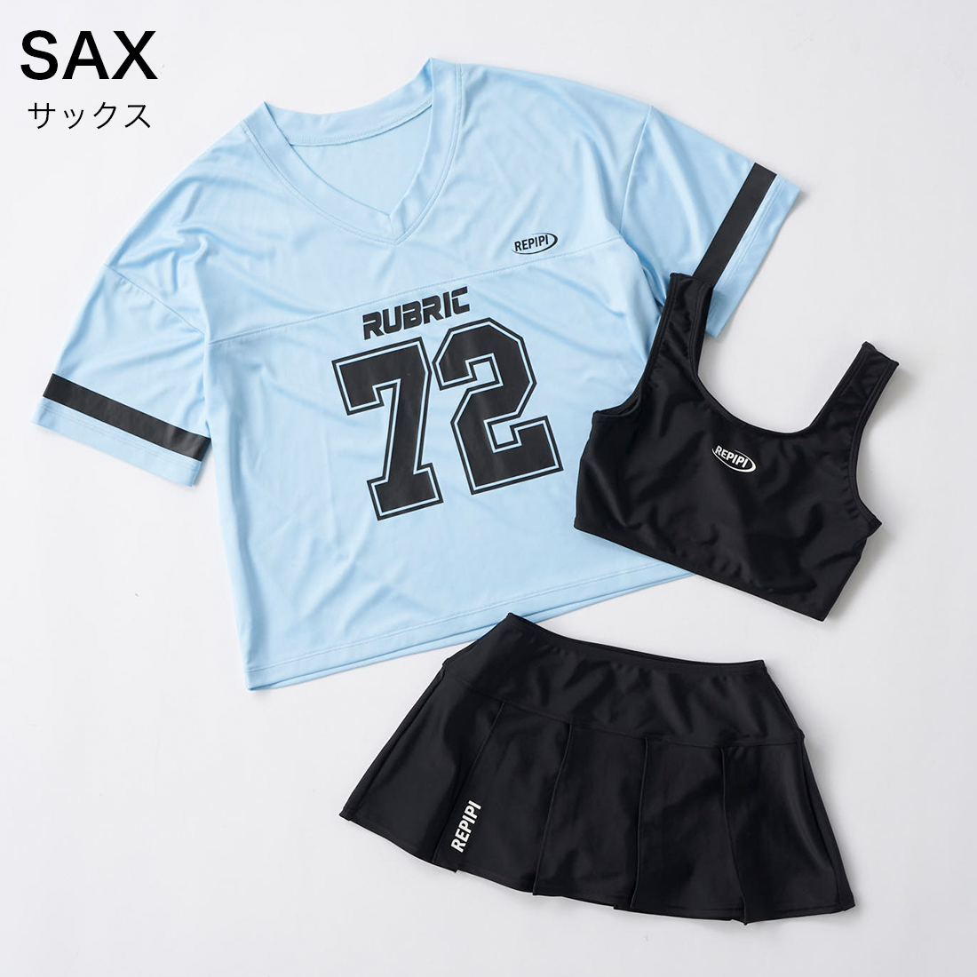 repipi armario Lサイズ3点セット repipi armario（レピピアルマリオ） ビッグTシャツ 水着 3点セット