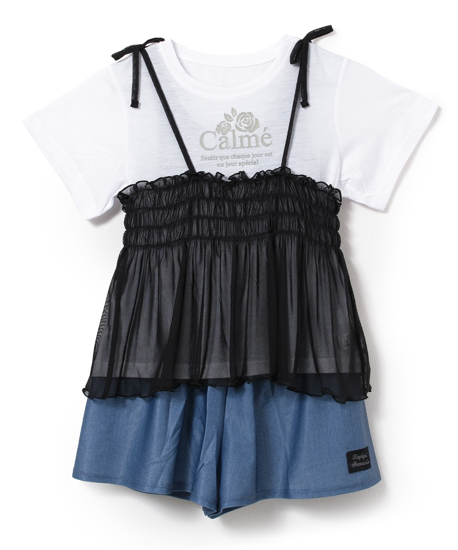 repipi armario（レピピアルマリオ） キッズ 水着4点セット Tシャツ