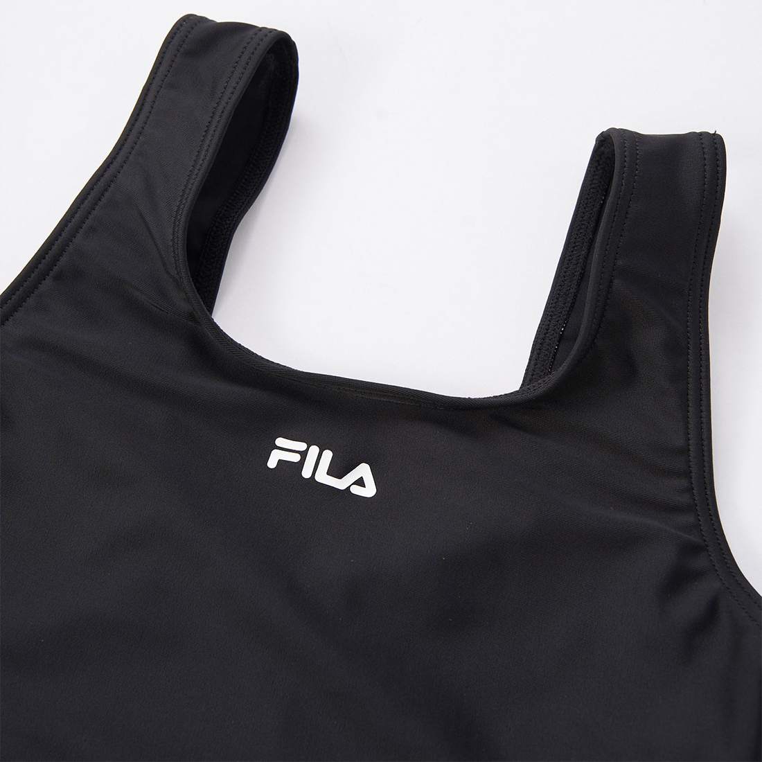 FILA（フィラ） 襟付きTシャツ 水着 3点セット キッズ ジュニア 女の子