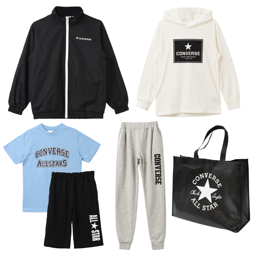 子供服 Converse 22 福袋 5点セット 新春 アウター トップス ボトムス 男の子 小学生 中学生 130cm 140cm 150cm 160cm 送料無料 メール便不可 C1460 Shushu 通販 Yahoo ショッピング