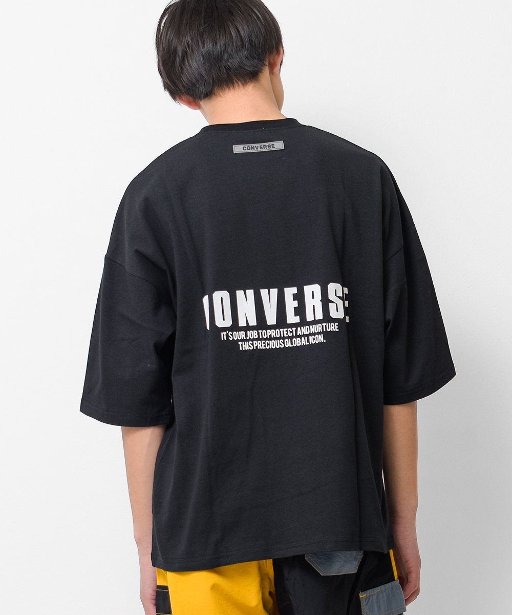 CONVERSE 子供服 男の子 CONVERSE別注 バックロゴスーパービッグ