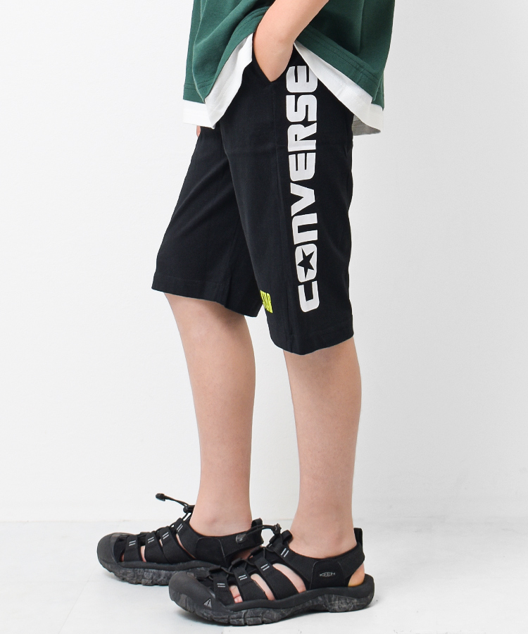 子供服 CONVERSE 綿100％ ハーフパンツ コンバース 男の子 半