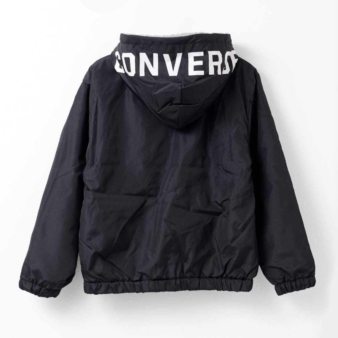 CONVERSE 子供服 男の子 裏ボア フード付きジャケット アウター