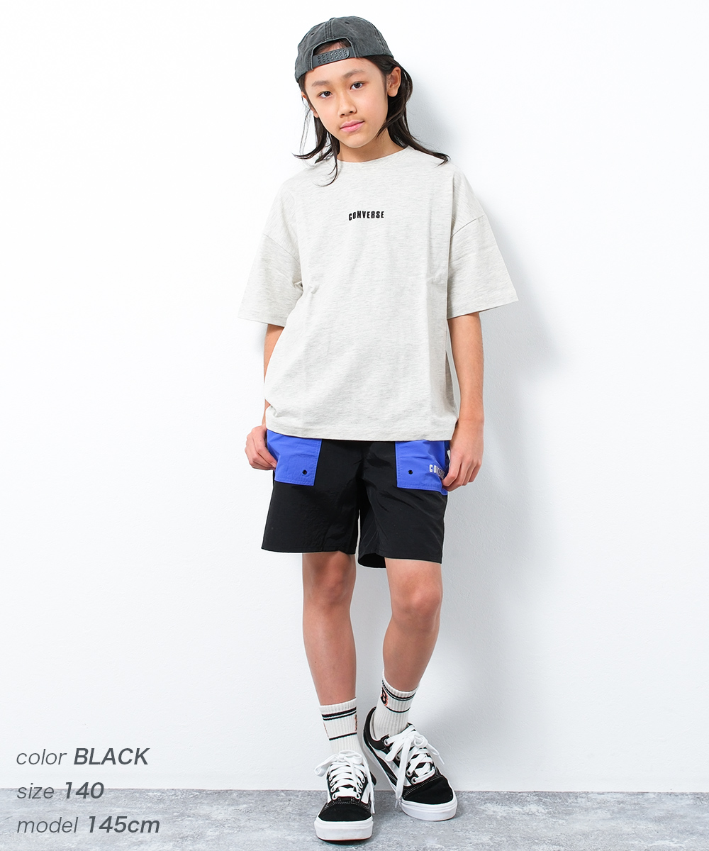 子供服 男の子 水陸両用ベイカーショートパンツ ボトムス ハーフパンツ 半ズボン 水着 小学生 中学生 130 140 150 160 送料無料  2点までメール便対象
