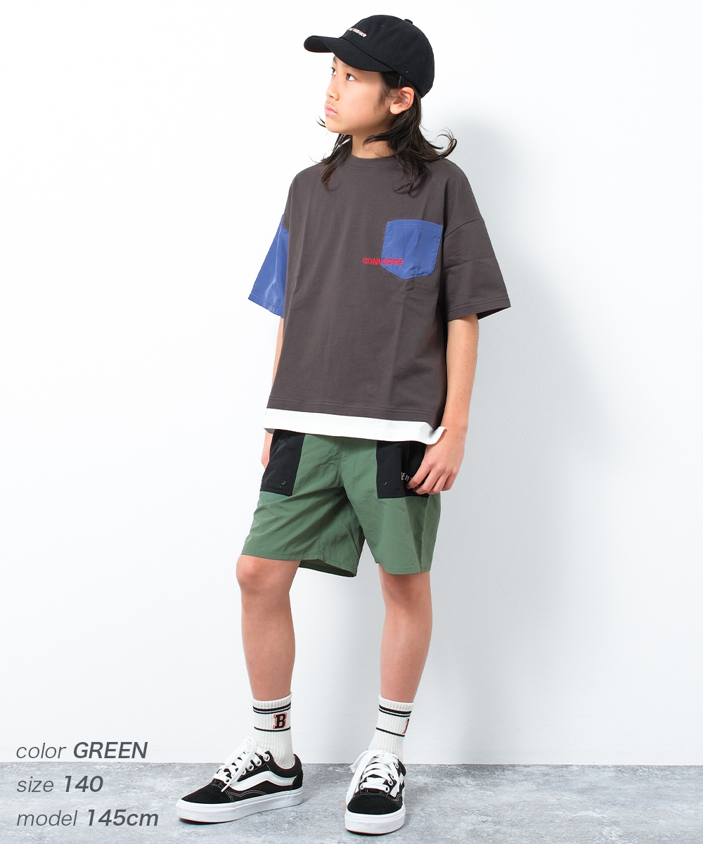 セットアップ キッズ 子供服 普段着 通学着 半袖 新品★ 120㎝ 130㎝ 半ズボン 半袖 夏服 25点セット