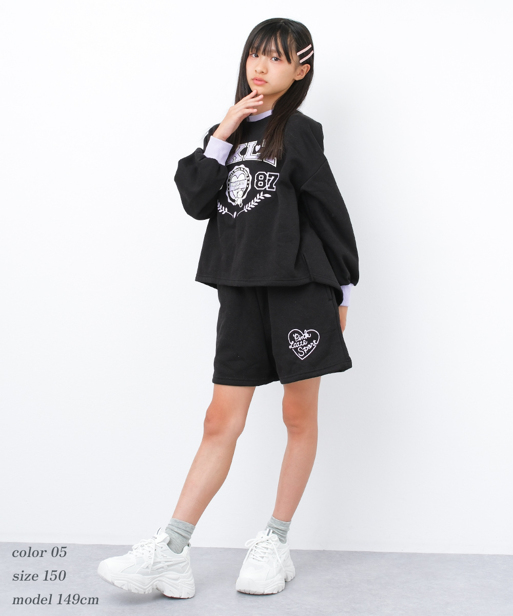 PINK-latte（ピンクラテ） 子供服 女の子 PINK latte SPORT 裏起毛