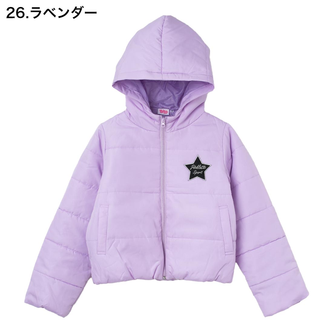 PINK-latte（ピンクラテ） 子供服 女の子 PINK latte SPORT フード付き