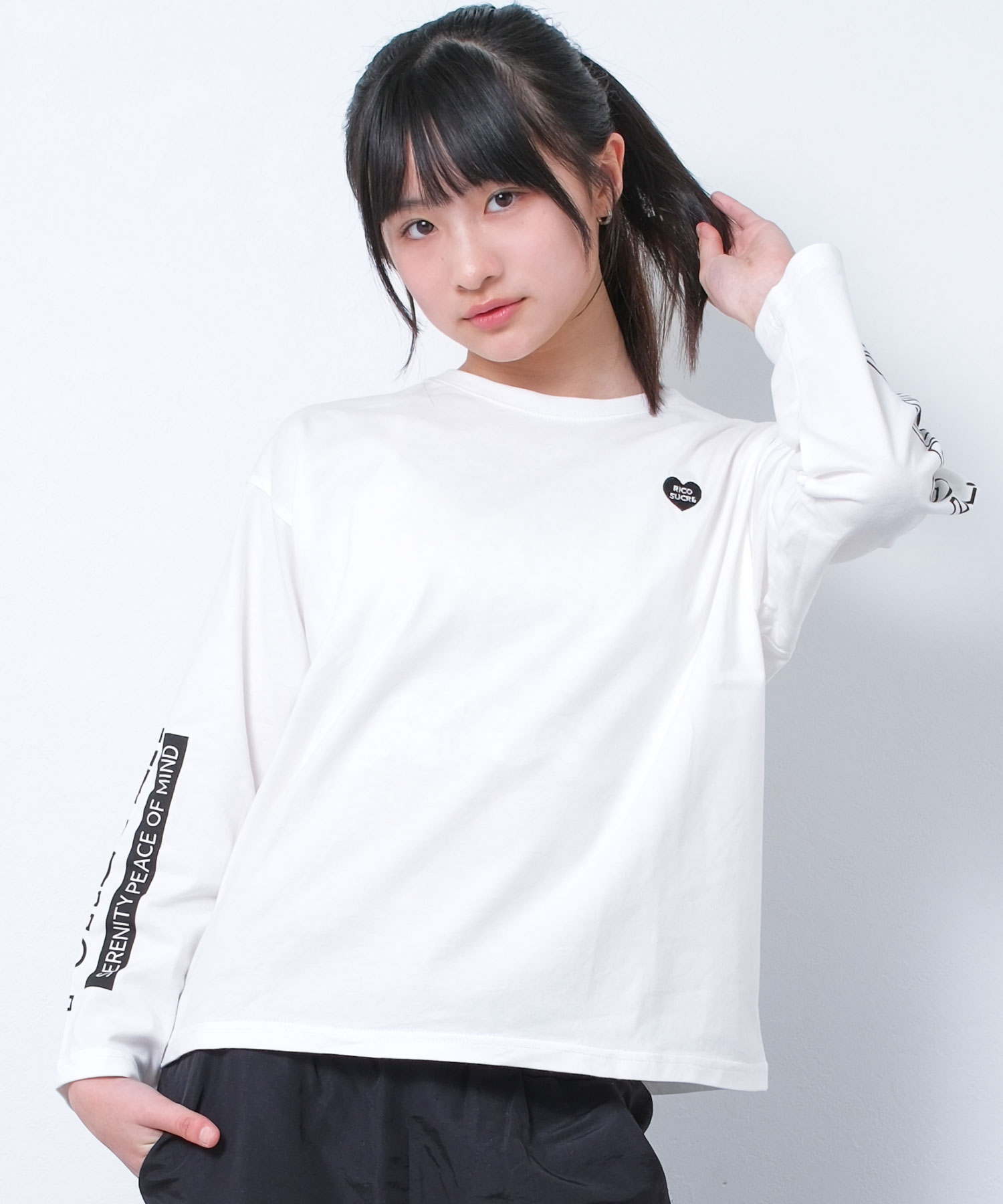 RICO リコ Bonbon blouse ホワイト Fサイズ Square frill ribbon blouse【beige】 – BUNNY APARTMENT