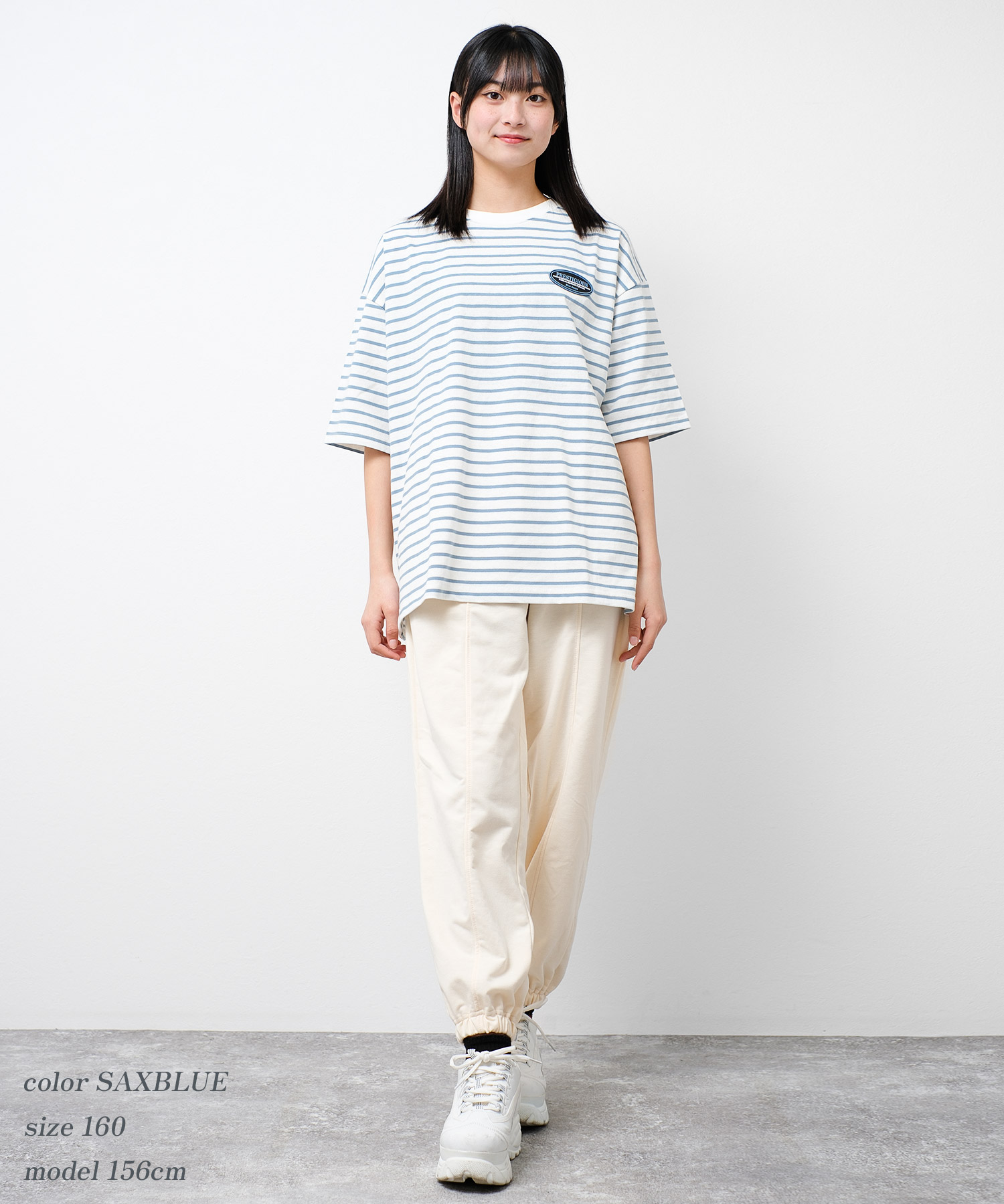 RiCO SUCRE 子供服 女の子 ビッグシルエット ハーフスリーブ