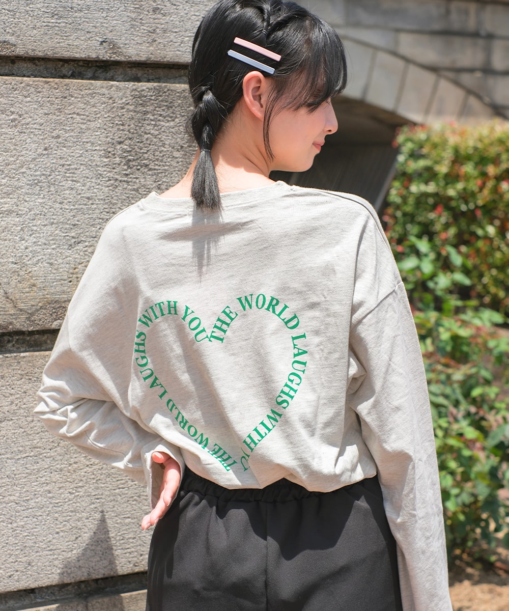 希少サイン入り　MINAMI RIO みなみりお 長袖Tシャツ リブ イン コンフォート 地中海育ちのトルコオーガニック