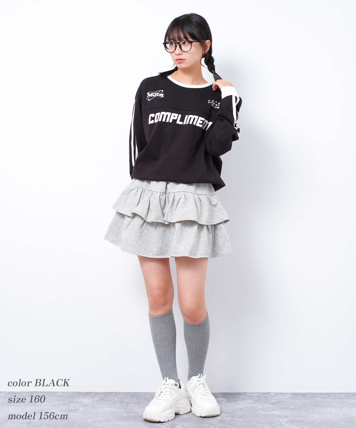 子供服 女の子 150・160〜ティーン◇49点 まとめ売り RiCO SUCRE（リコシュクレ） 子供服 女の子 バックプリントロングT