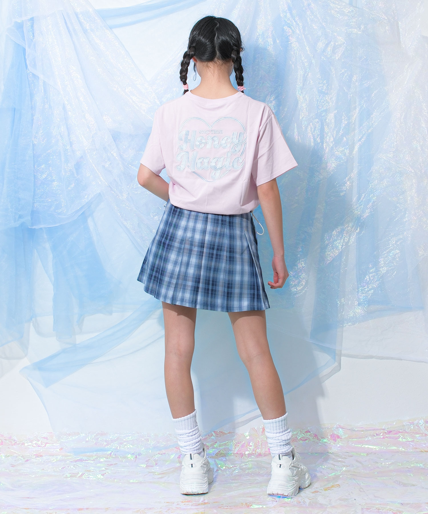 RiCO SUCRE（リコシュクレ） 子供服 女の子 プリーツスカート ミニ 