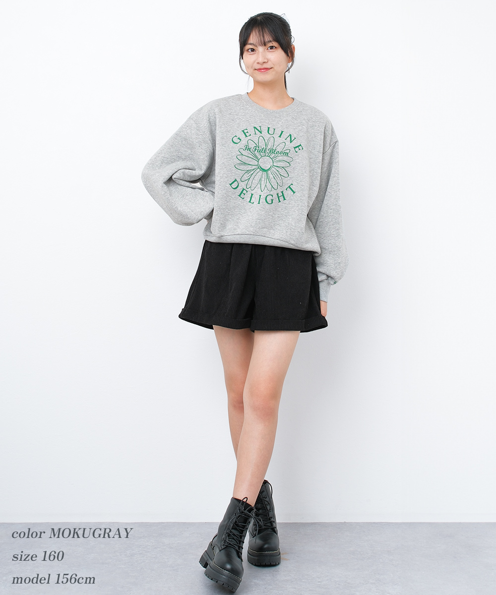 キッズリメイクトレーナーうさくま襟フリル（no12）-販売取扱店