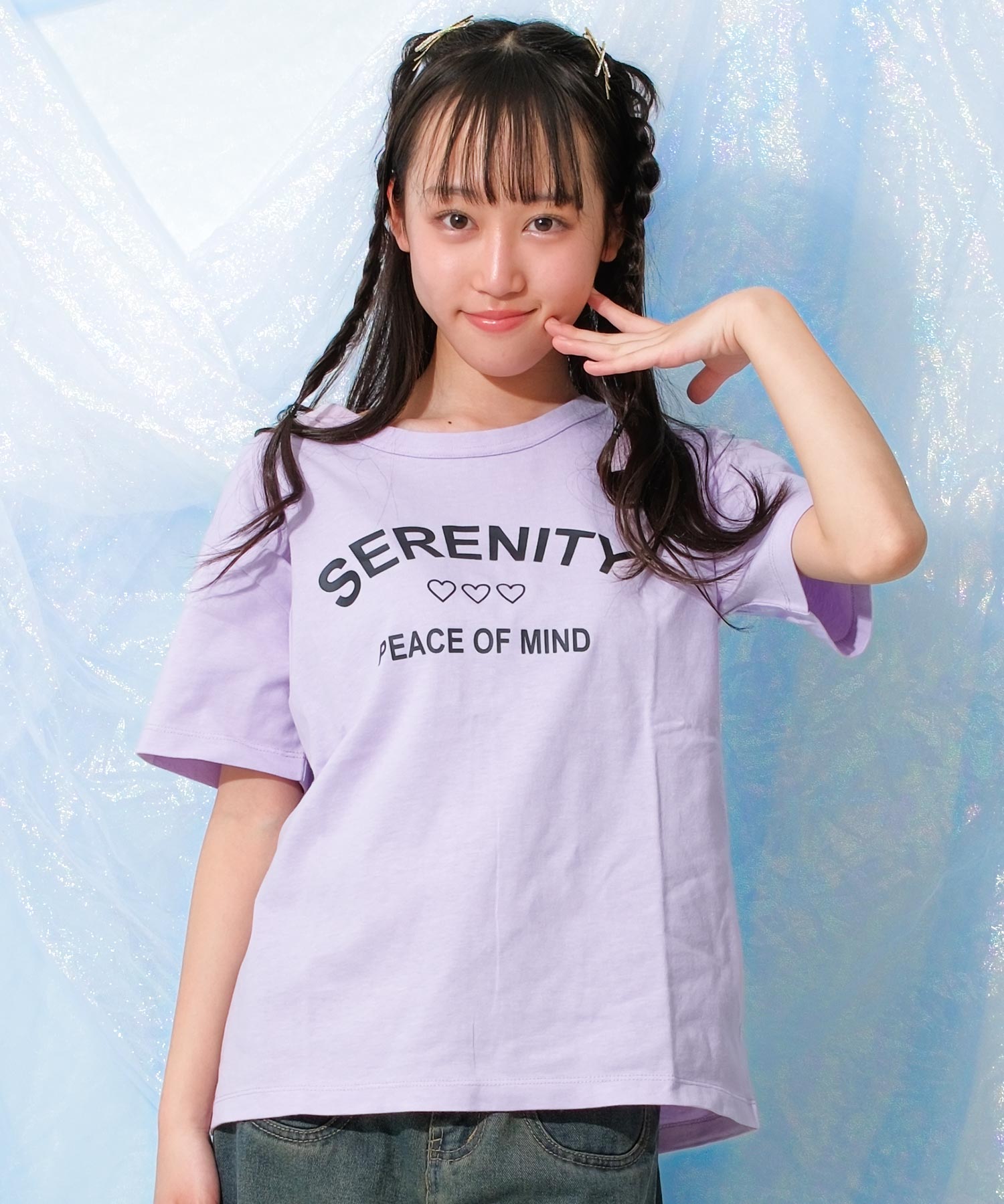 RiCO SUCRE（リコシュクレ） 子供服 女の子 バッククロス 半袖Tシャツ 
