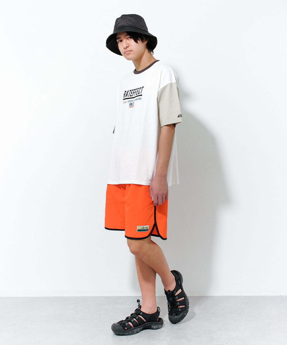 子供服 男の子 パイピングスイムショートパンツ...の詳細画像3