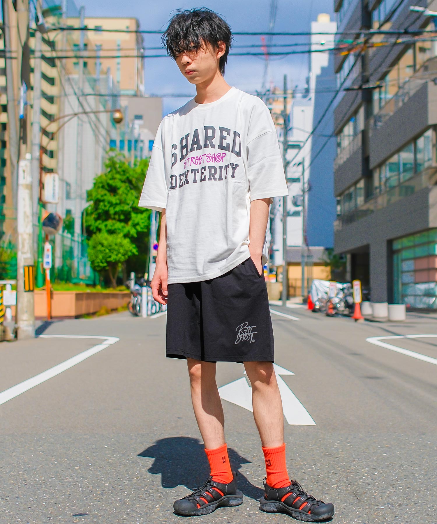 RAT EFFECT（ラットエフェクト） 子供服 男の子 接触冷感 ショート